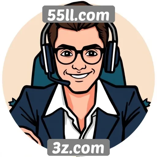 Desempenho do suporte ao cliente do 55ll.com