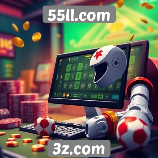 Gestão de jogos online no 55ll.com