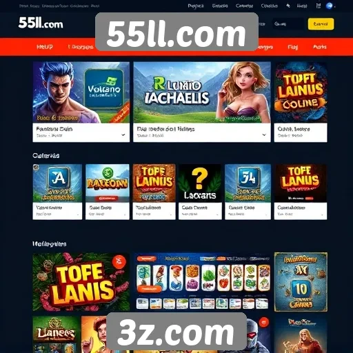 Facilidade de uso e interface do usuário em 55ll.com